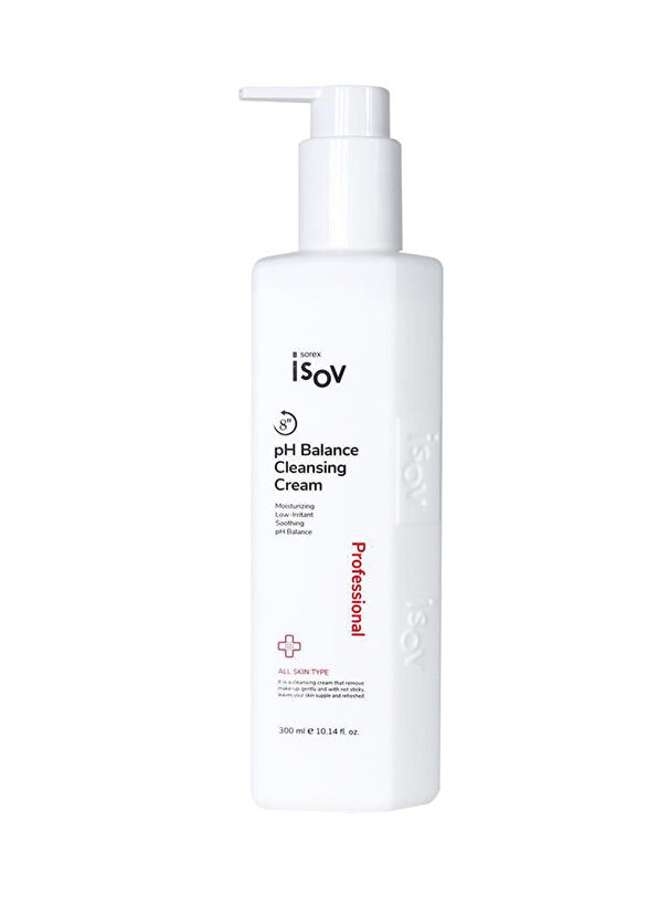 ISOV 8”pH Balance Cleansing Cream Dengeleyici Krem Yüz Temizleyici 300 ml - 1