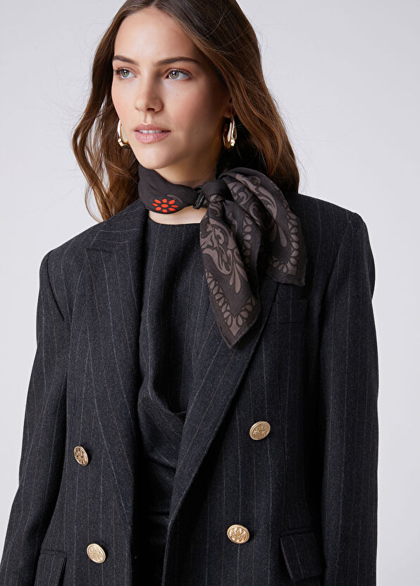Beymen Club Brown Women's Wool Shawl - 2
