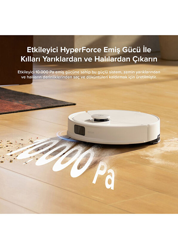 Roborock Q8 Max Pro White Smart Robot Vacuum Cleaner - 2