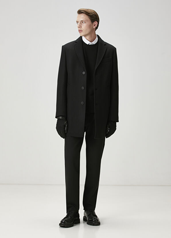 Beymen Club Slim Fit Black Chino Pants - 1