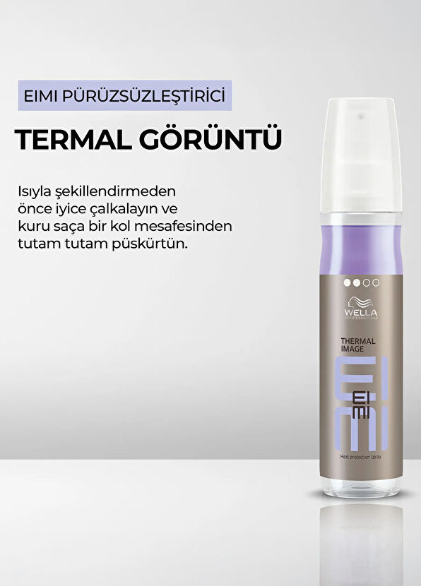 Wella Professionals EIMI Smooth Thermal Image Isı Koruyucu Sprey 150 ml - 2