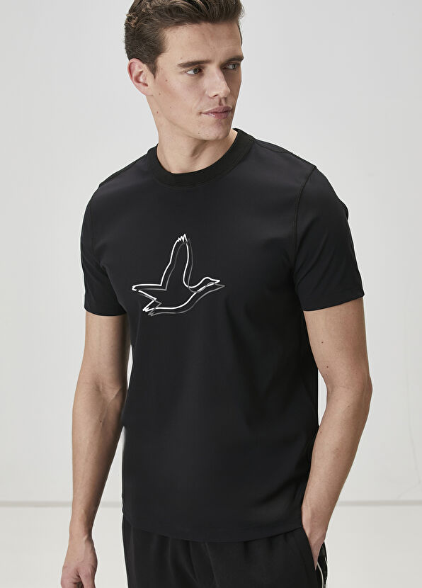 Beymen Club Relaxed Fit Siyah T-shirt - 1