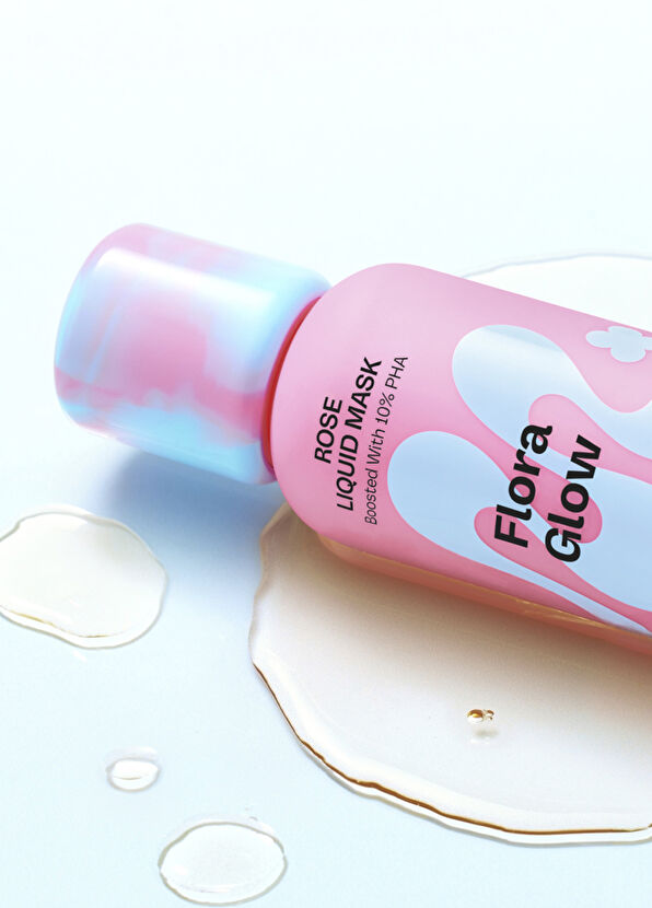 Mamonde Flora Glow Rose Liquid Ölü Deri Arındırıcı Pürüzsüzlük Koruyucu ve Parlatıcı Gül Peptitli Sıvı Yüz Maskesi 80 ml - 2