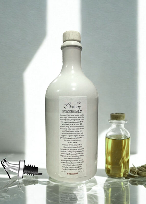 Aioliki Olivalley Ultra Premium Soğuk Sıkım Naturel Sızma Zeytinyağı 500 ml - 2