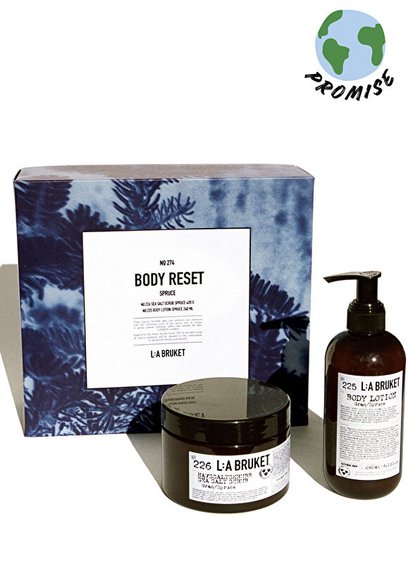 L:A Bruket Body Reset Spruce 2li Vücut Bakım Seti - 1