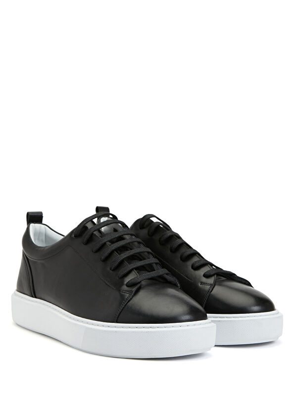 Beymen Club Siyah Erkek Deri Sneaker - 2