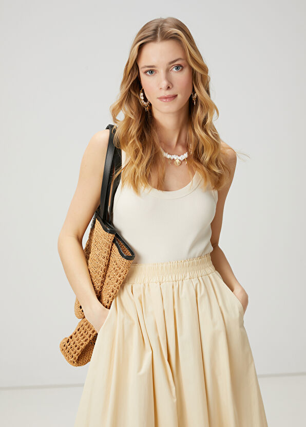 Beymen Club Ekru Kaşkorse Atlet - 4