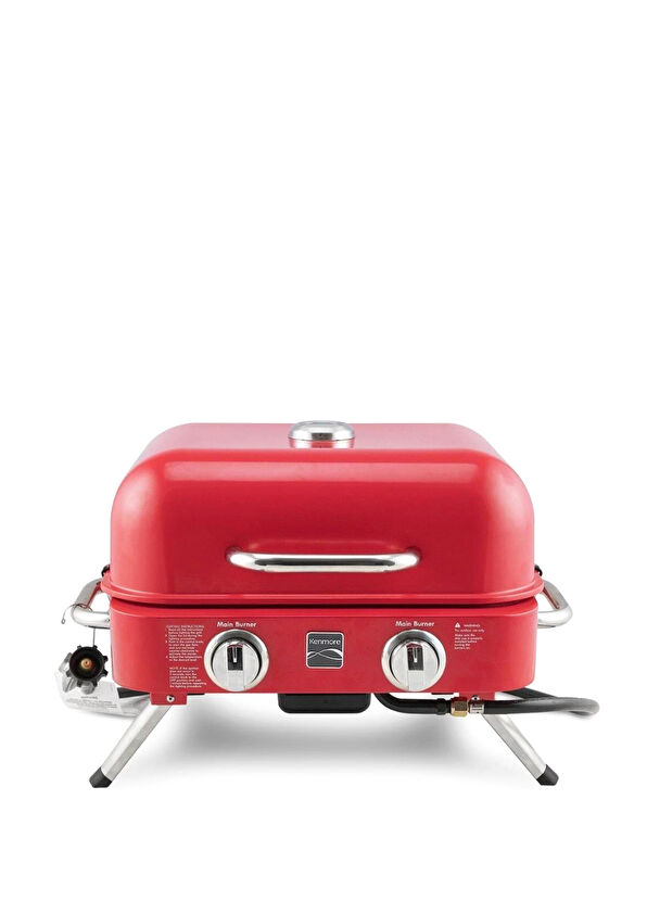 Kenmore Kırmızı Masa Üstü Gazlı Barbekü - 2