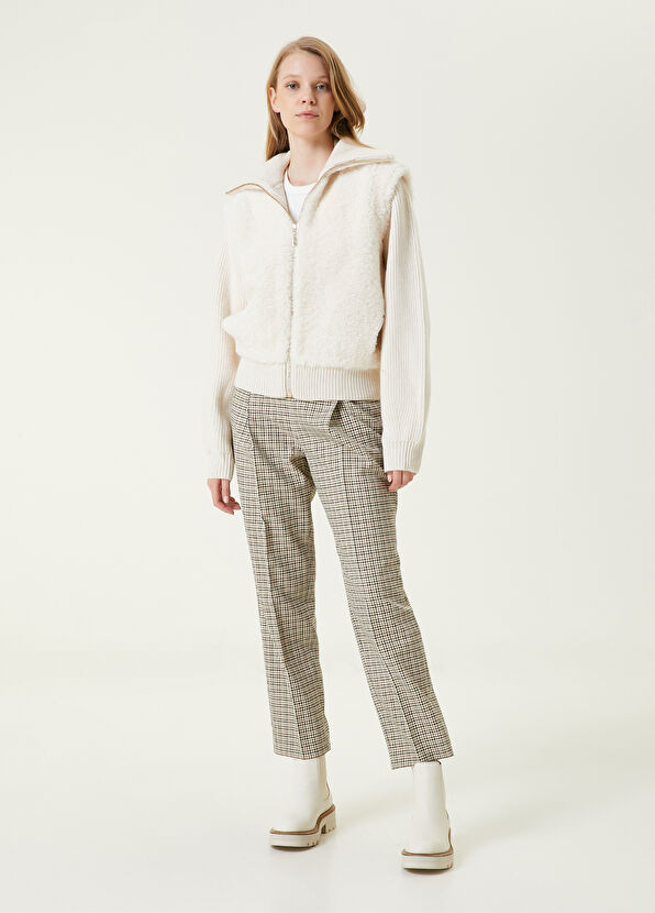 Beymen Club Ekru Triko Garnili Ceket - 2