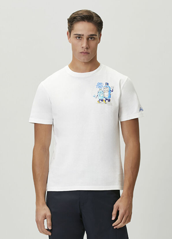 MC2 (Saint Barth) Portland Multicolored Logo Graphic Printed T-shirt - 1