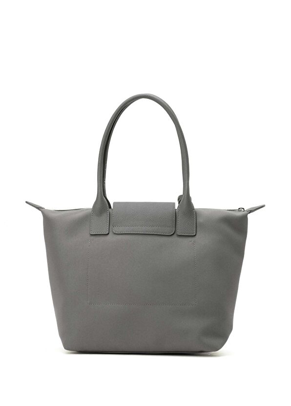 Beymen Club City Medium Anthracite Women's Shopping Bag - 3