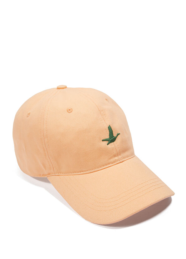 Beymen Club Orange Contrast Logo Men's Cap - 1