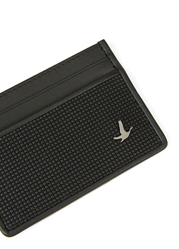 Beymen Club Siyah Kare Dokulu Erkek Deri Kartlık - 4