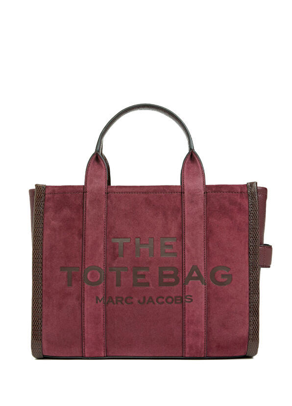 Medium Tote Bordo Kadın Deri Alışveriş Çantası - Görsel 2