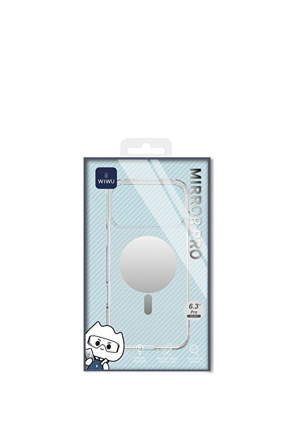 Wiwu MCC-701 iPhone 17 Pro Max Aynalı Pro Serisi Magsafe Uyumlu Sert PC Telefon Kılıfı - 4