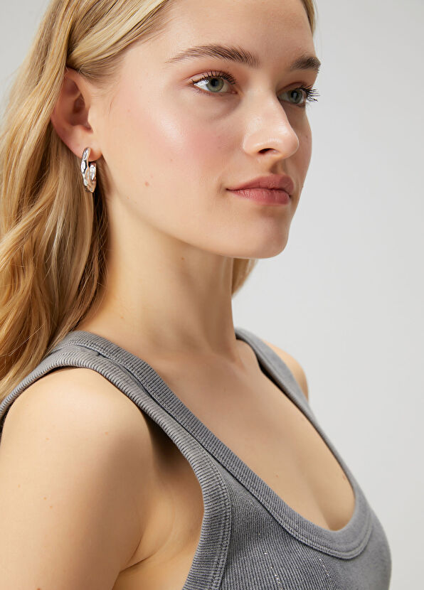 Beymen Club Silver Women's Earrings - 1