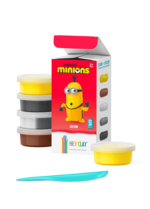 Hey Clay Minyonlar Kevin Hava ile Kuruyan Kil 5'li Kutu - 2