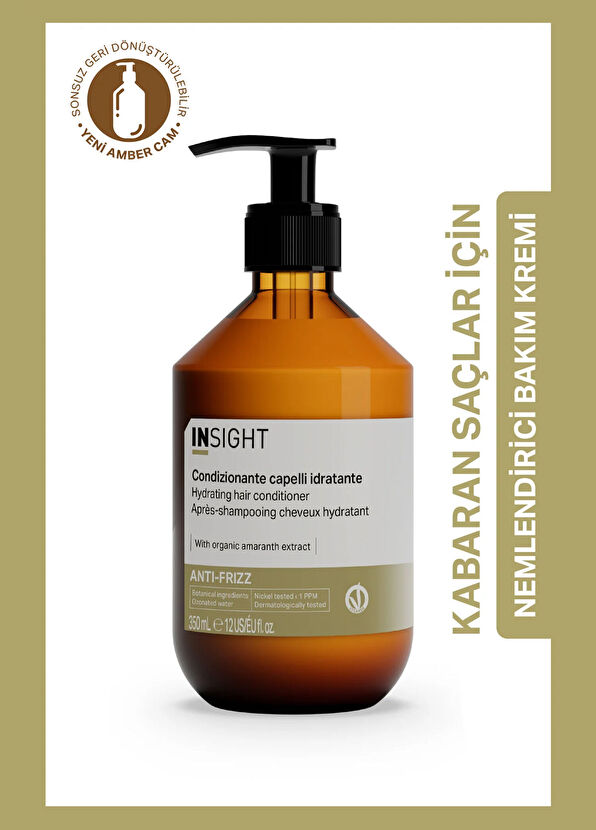 Insight Anti-Frizz Hydrating Nemlendirici Saç Kremi 350 ml - 2