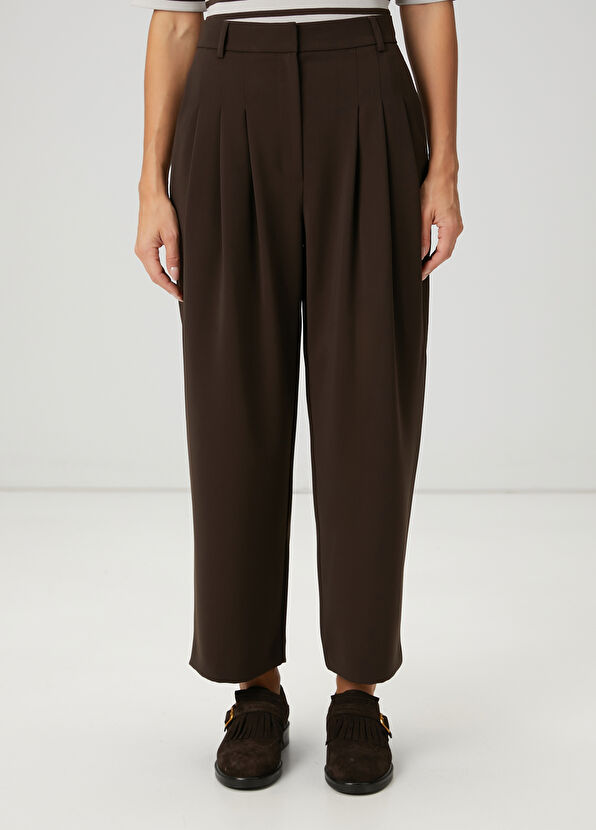 Beymen Club Kahverengi Dökümlü Pantolon - 2