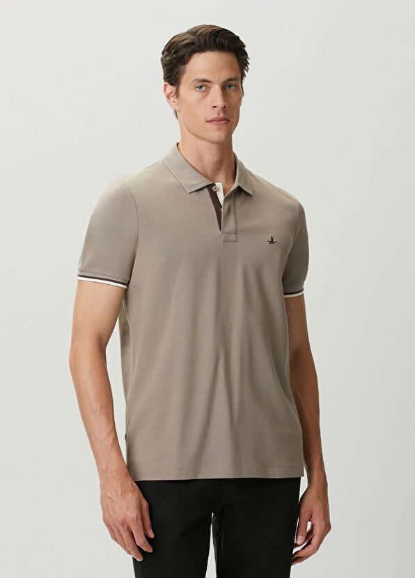 Beymen Club Vizon Ekru Polo Yaka T-shirt - 2