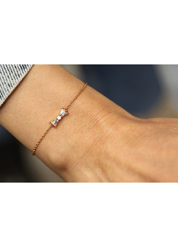 Reis Kuyumculuk Fiyonk 14 Ayar Sarı Altın Kadın Bilezik - 2