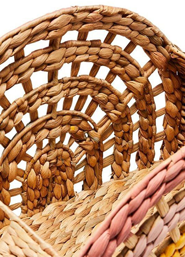 Zoa Collection Gökkuşağı Rattan Sepet - 2