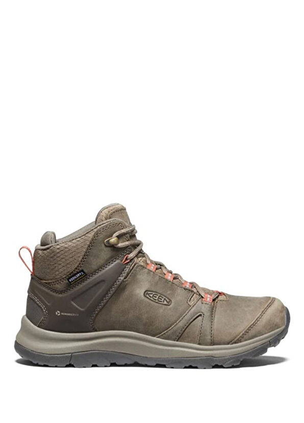 Keen Terradora II Leather Brindle Redwood Waterproof Women's Boots - 1
