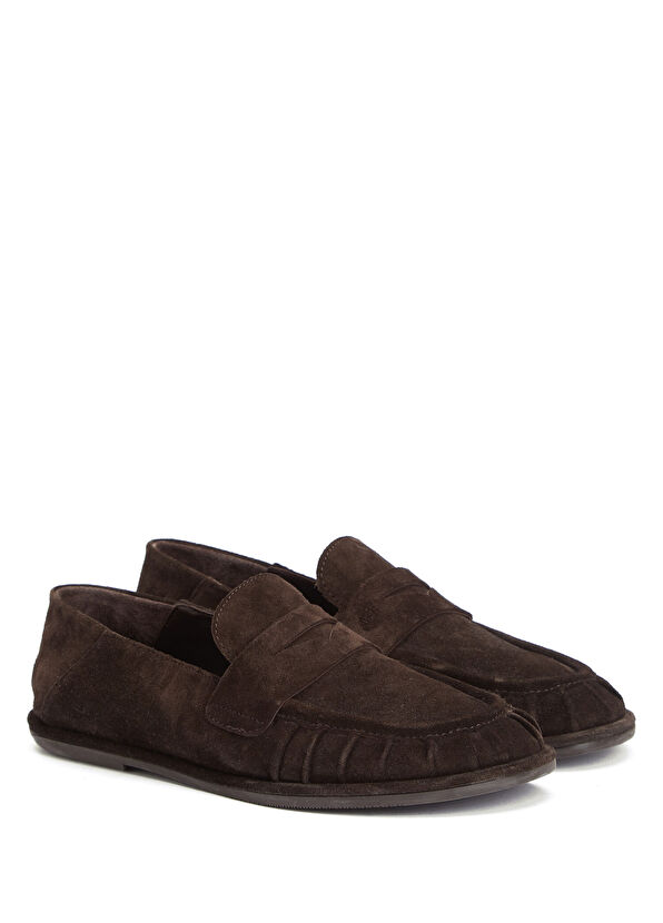 Beymen Club Brown Women's Suede Loafer - 2