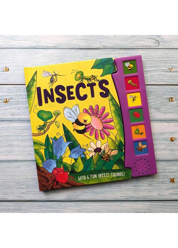 North Parade Publishing - Insects 6 Button Sound Book Yabancı Dil Sesli ...