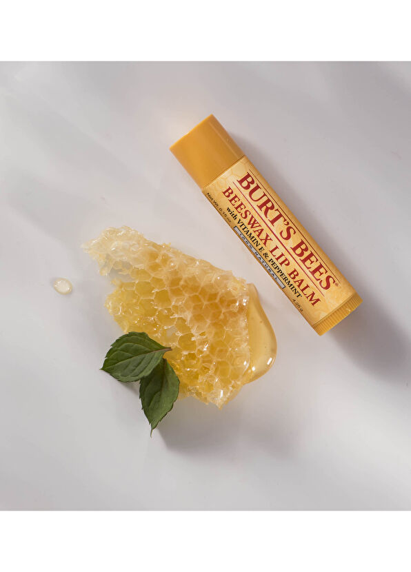 Burts Bees Beeswax Doğal Nane Ferahlığı Dudak Bakım Kremi - 3