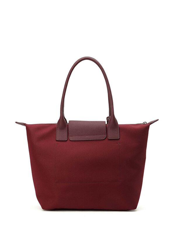 Beymen Club City Medium Burgundy Women's Shopping Bag - 3