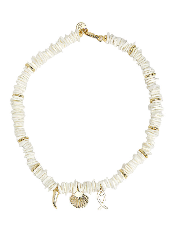 Beymen Club Beyaz Kabuk Kadın Kolye - 2