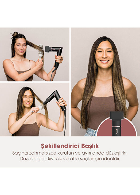 Shark FlexStyle 5-in-1 Black Saç Kurutma ve Şekillendirme Sistemi - 3