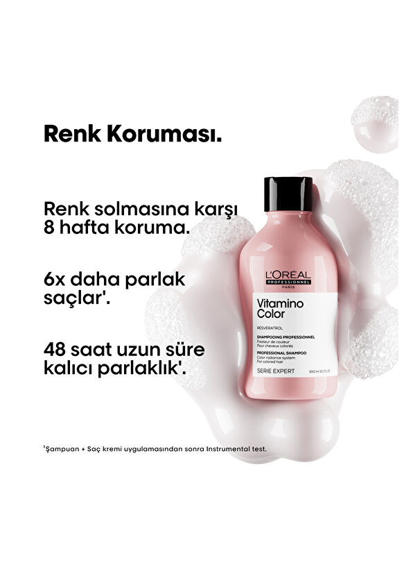 Loreal Professionnel Serie Expert Vitamino Color Renk Koruyucu Şampuan 300 ml - 4