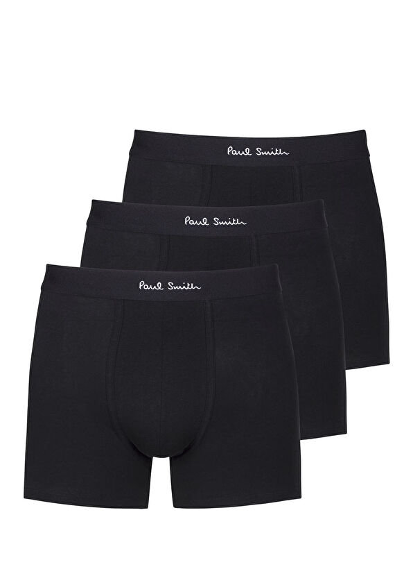 Paul Smith Siyah 3lü Boxer - 1