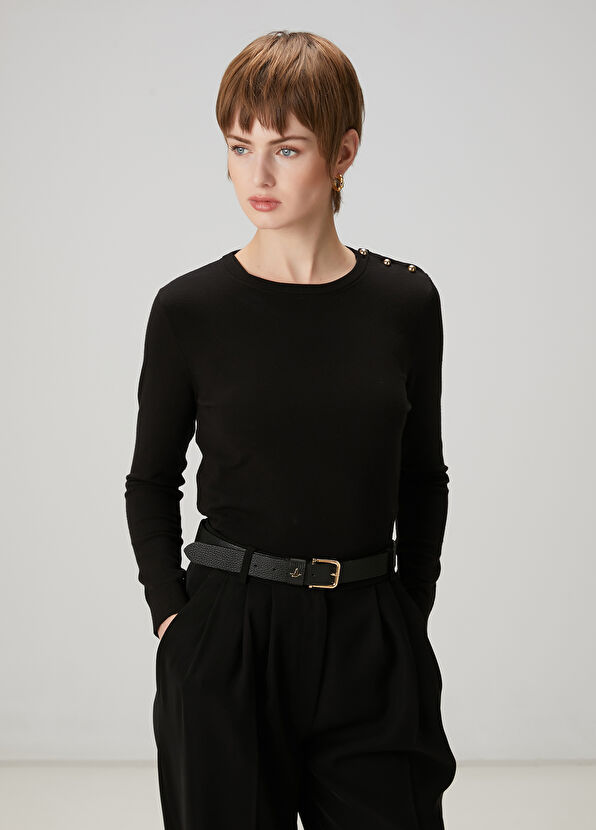 Beymen Club Black Basic Sweater - 1