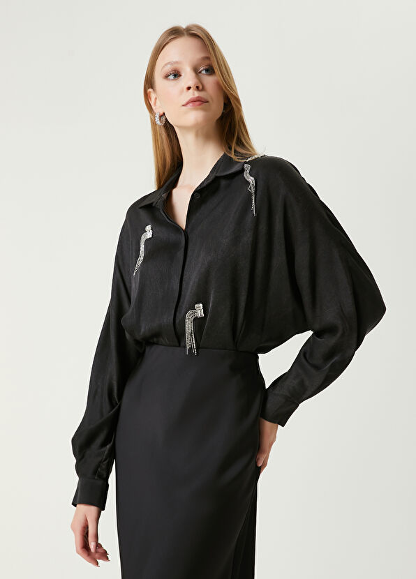 Beymen Club Taş İşlemeli Gömlek - 1