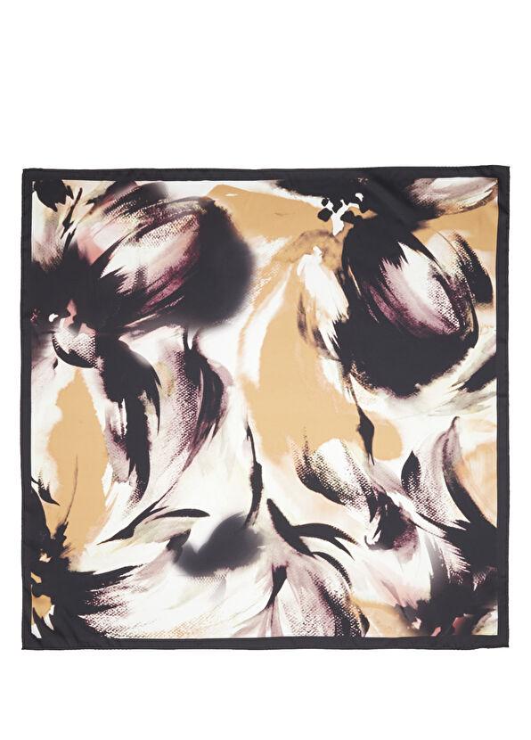 Beymen Club Colorblocked Women's Twill Scarf - 1