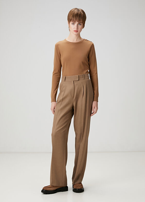 Beymen Club Koyu Bej Basic Kazak - 2