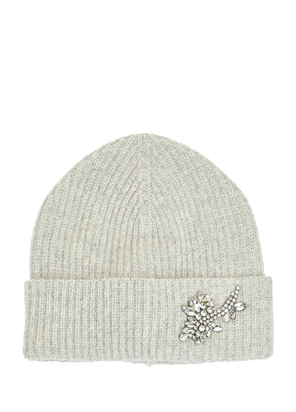 Beymen Club Gri Kadın Yün Bere - 1