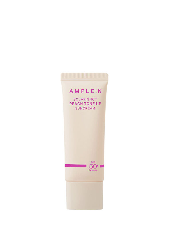 AMPLE:N Solar Shot Peach Tone Up Sun Cream SPF50+ Sunscreen 40 ml - 1