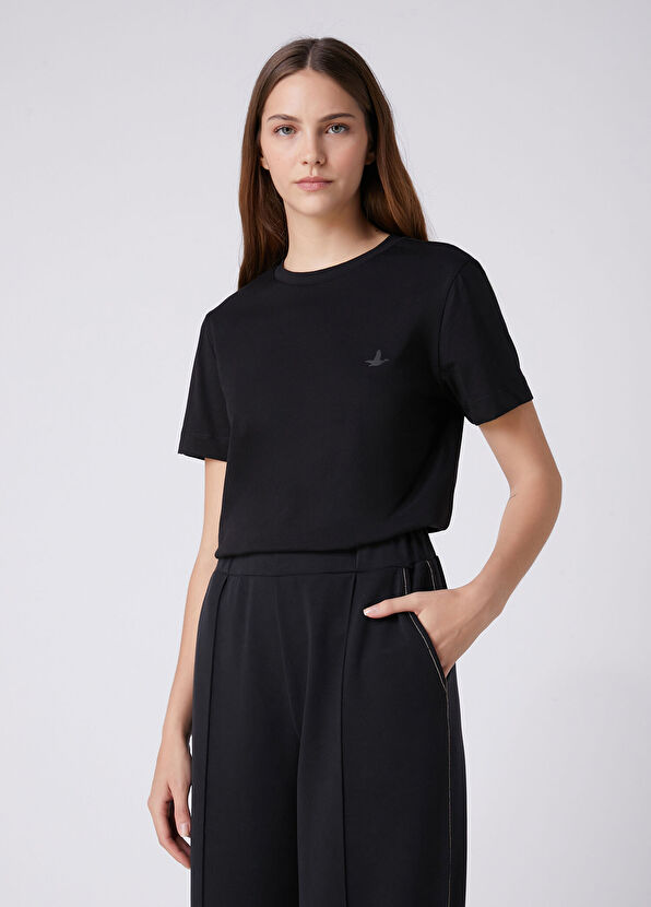 Beymen Club Black Basic T-shirt - 1