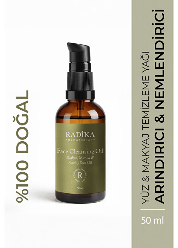 Radika Aromatherapy Arındırıcı Yüz ve Makyaj Temizleme Yağı 50 ml - 2