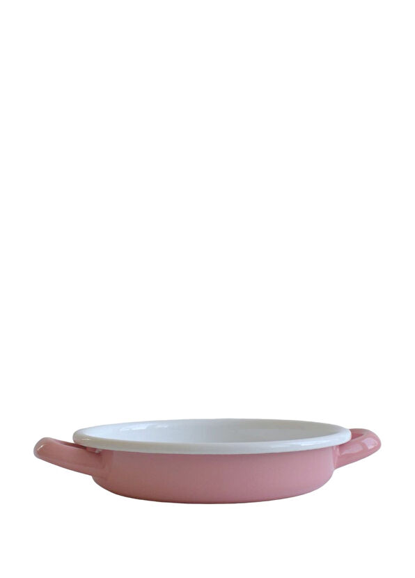 Elif Emaye Pink Enamel Shelf 18 cm - 1