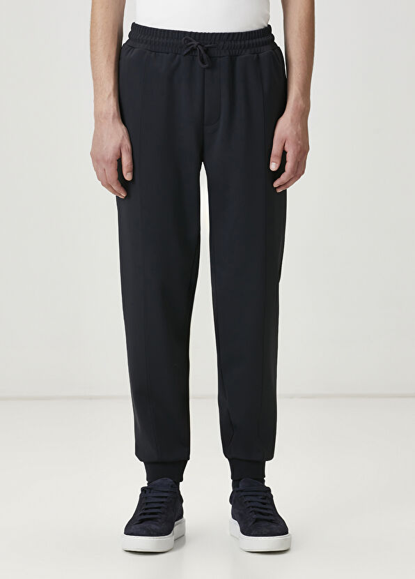 Beymen Club Lacivert Beli Kordonlu Jogger Pantolon - 2