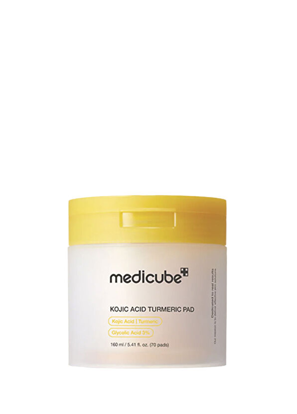 Medicube Kojic Acid Turmeric Pad Skin Tone Equalizing Tonic Pad 160 ml - 1
