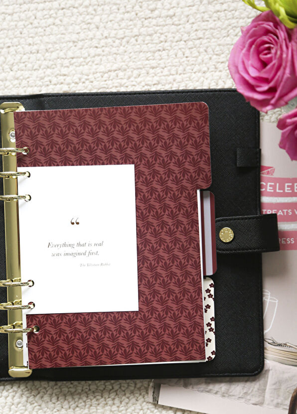 Chapters Black Deri A5 12 Aylık Günlük Planlayıcı - 4