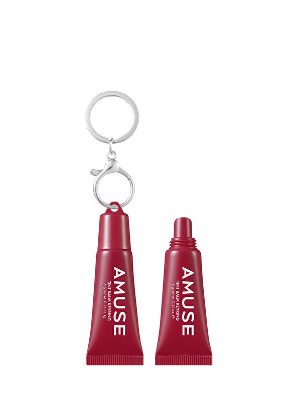 Amuse Care Tint Balm Keyring #03 Healthy Cherry Kırışıklık Önleyici Besleyici Anahtarlıklı Lip Balm 6 gr  - 1