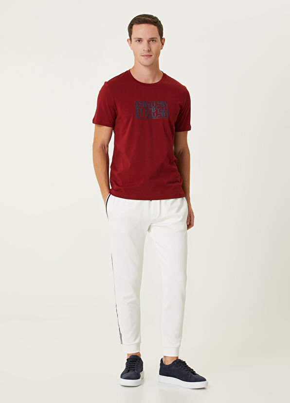 Beymen Club Bordo Baskılı T-shirt - 3
