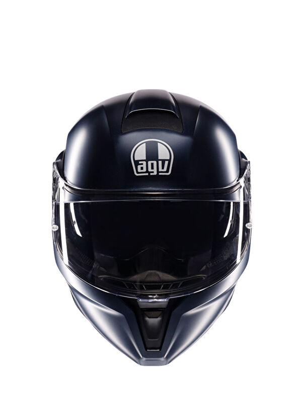 Agv Streetmodular Mono Matt Profondo Blue Çene Açılır Motosiklet Kaskı - 2